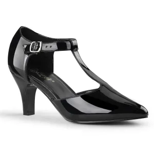 3 Inch Heel DIVINE-415W Black Patent