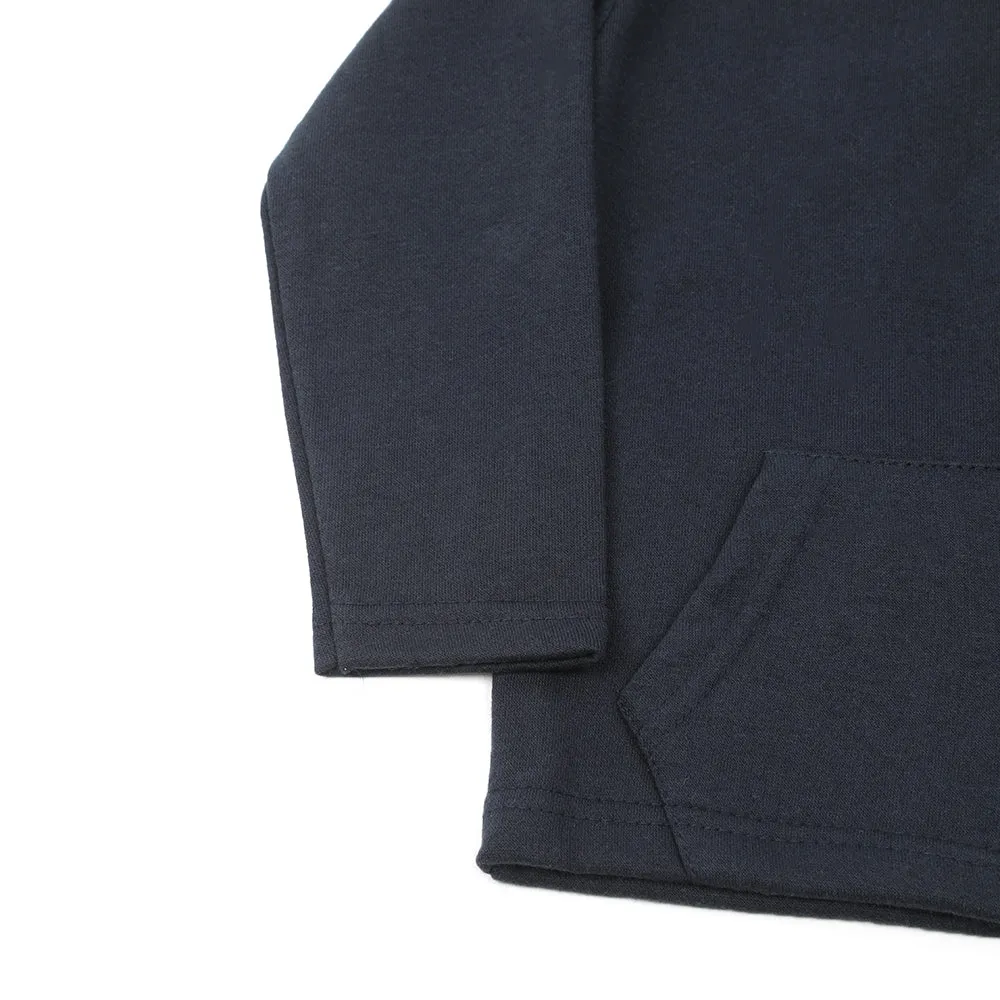 Boys Full Sleeves Hoodie  - Navy Blue