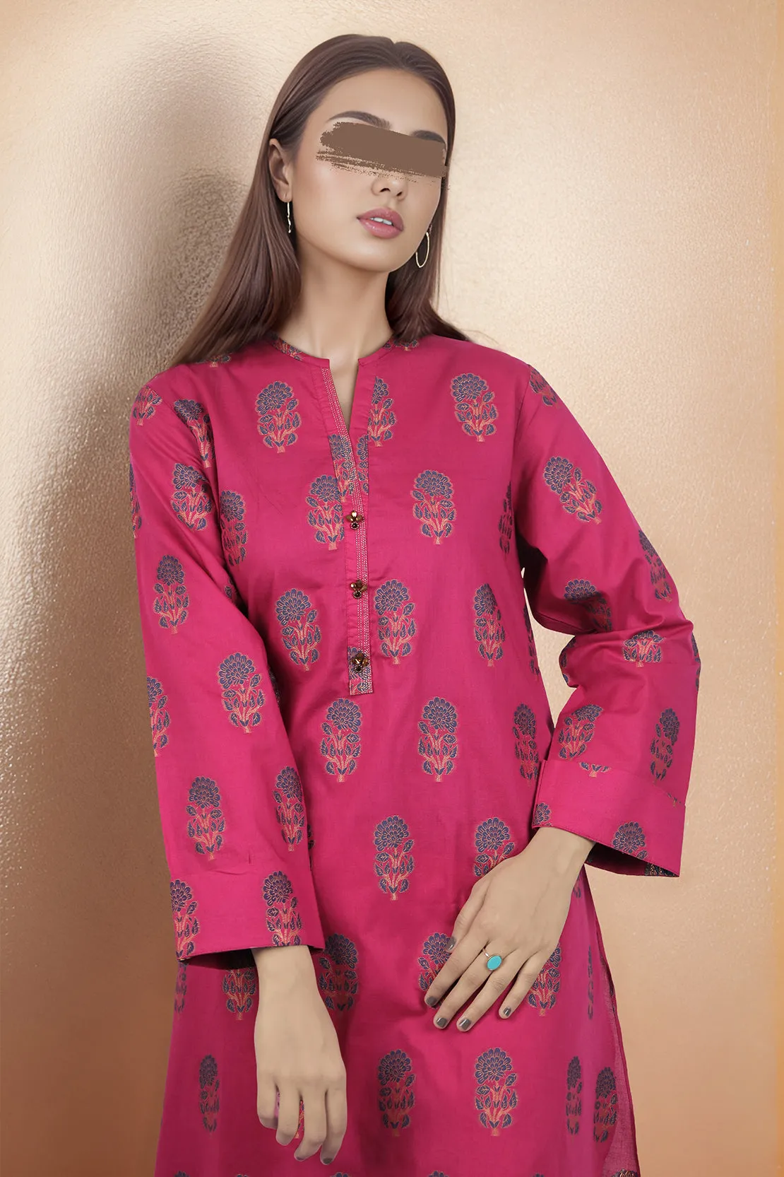 Cotton Jacquard Stitched 2 Piece (Shirt/Trouser)