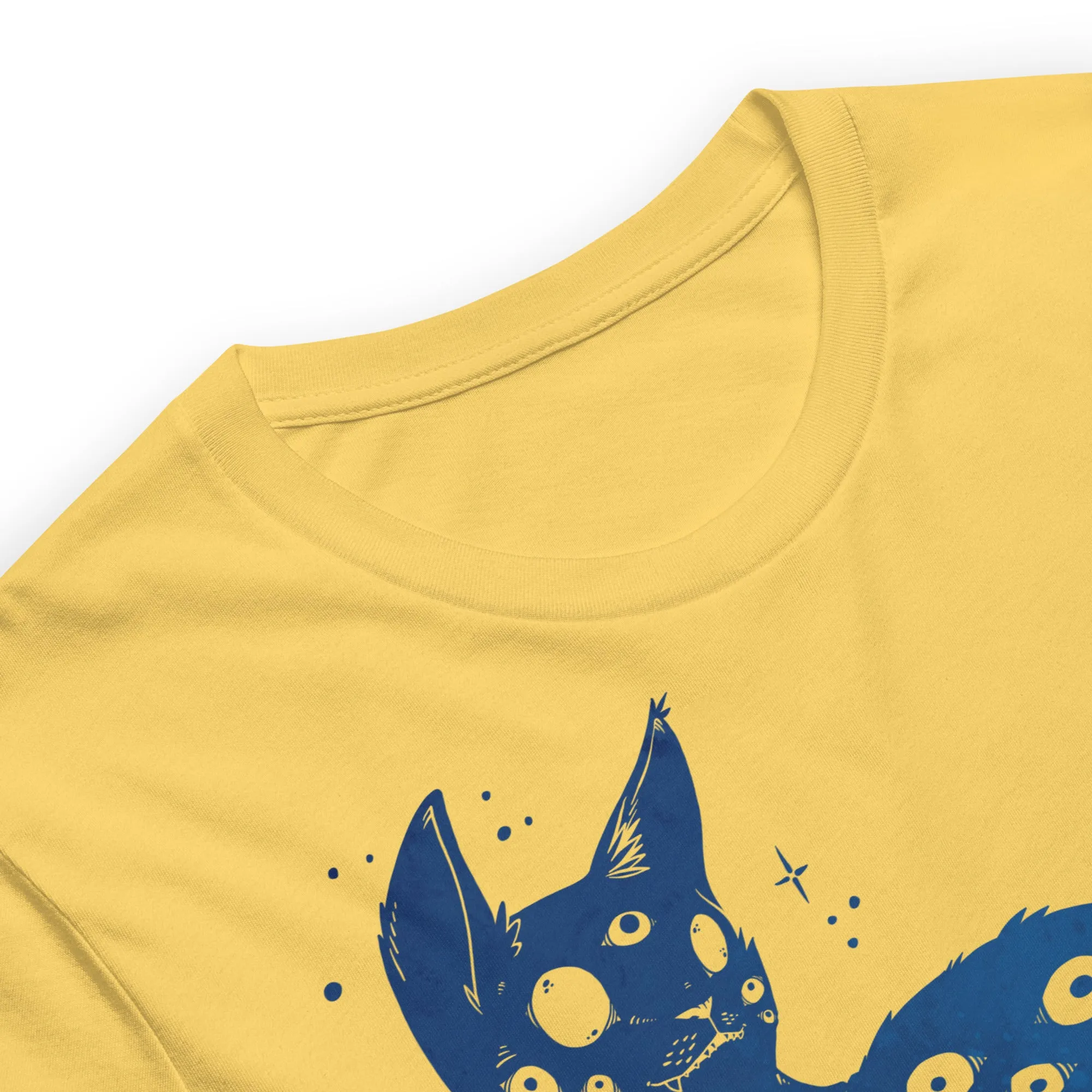 Creepy Cute Cat, Unisex T-Shirt