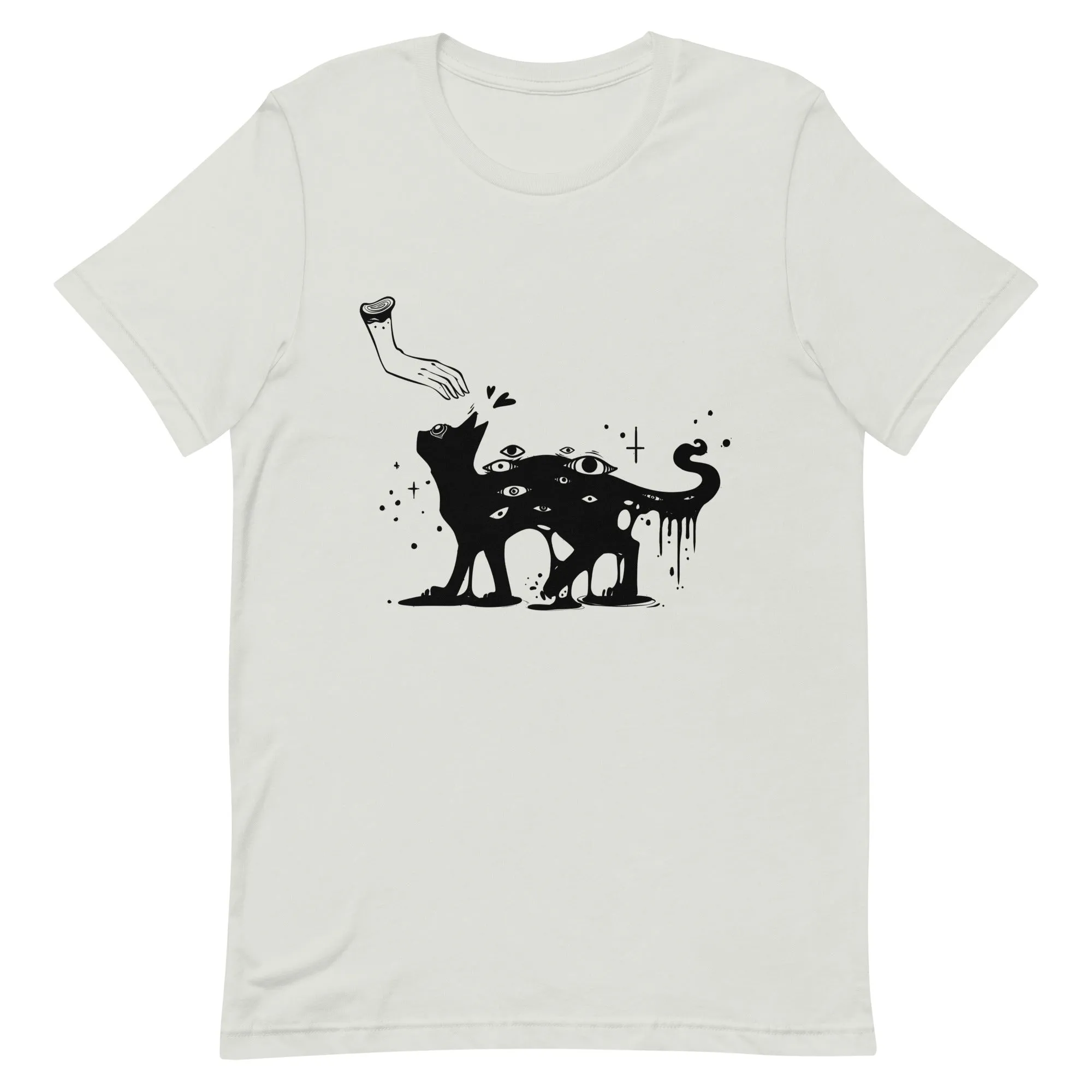 Petting Cat, Unisex T-Shirt