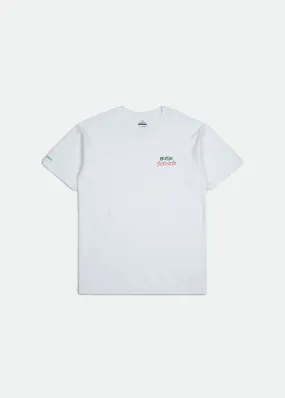 Strummer Set S/S Tailored Tee - White