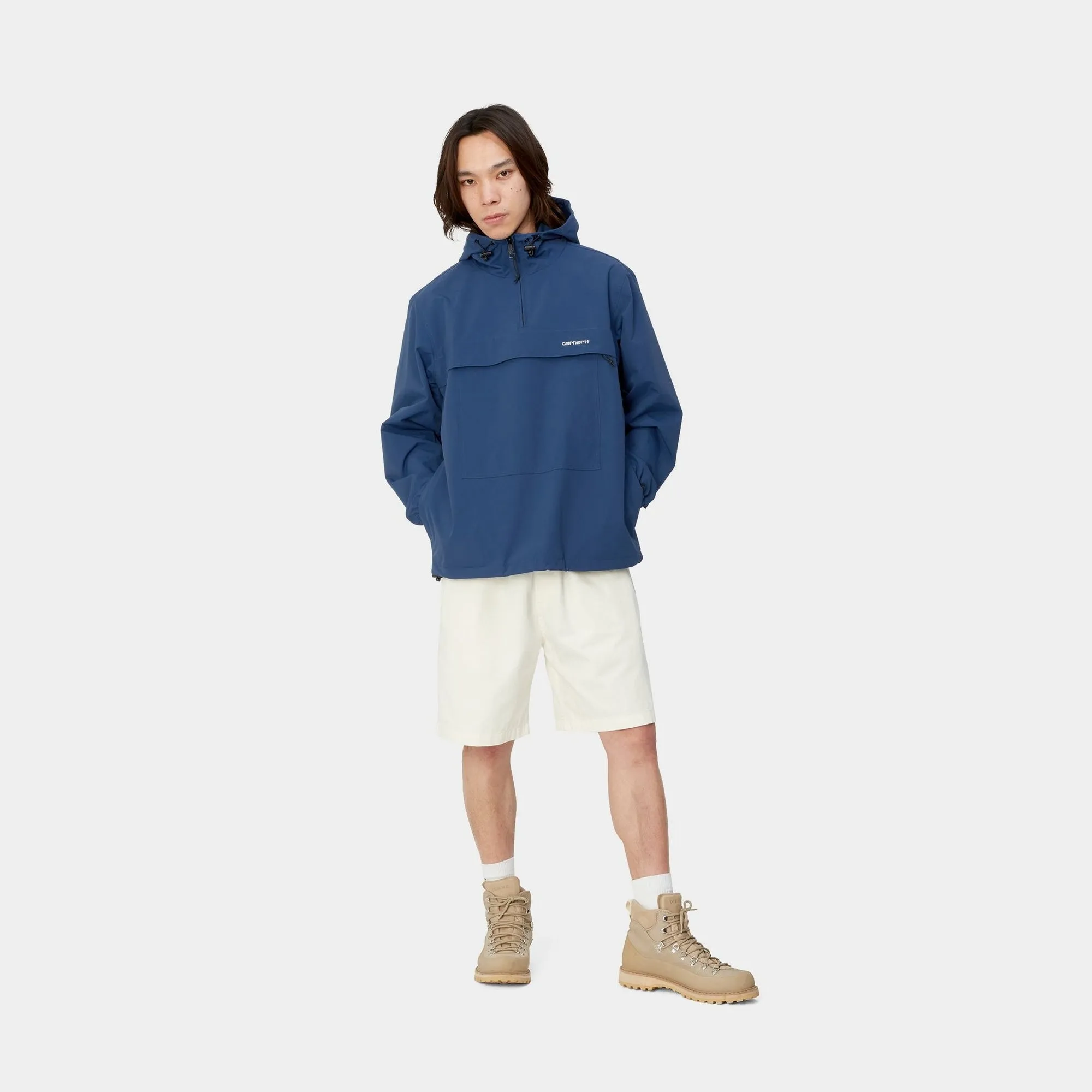 Windbreaker Pullover (Spring) | Elder / White